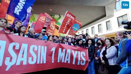 1 Mayıs 1977'de yaşamını yitirenler Kazancı Yokuşu'nda anıldı