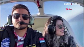 Bursa’daki uçak kazasında ölen pilotun havada evlilik teklifi ettiği görüntüler ortaya çıktı!