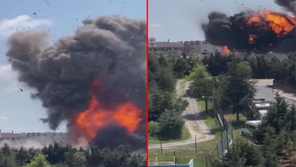 Tuzla'daki vernik fabrikasında büyük patlama! İtfaiye ekipleri yangına müdahale ediyor