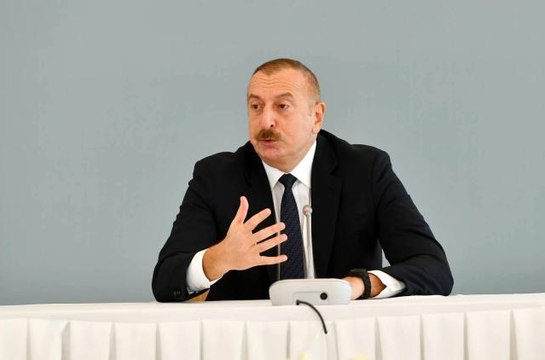 Aliyev: Cumhurbaşkanı Recep Tayyip Erdoğan ile imzaladığımız Şuşa Beyannamesi, kardeşliğimizin ve işbirliğimizin açık bir örneğidir