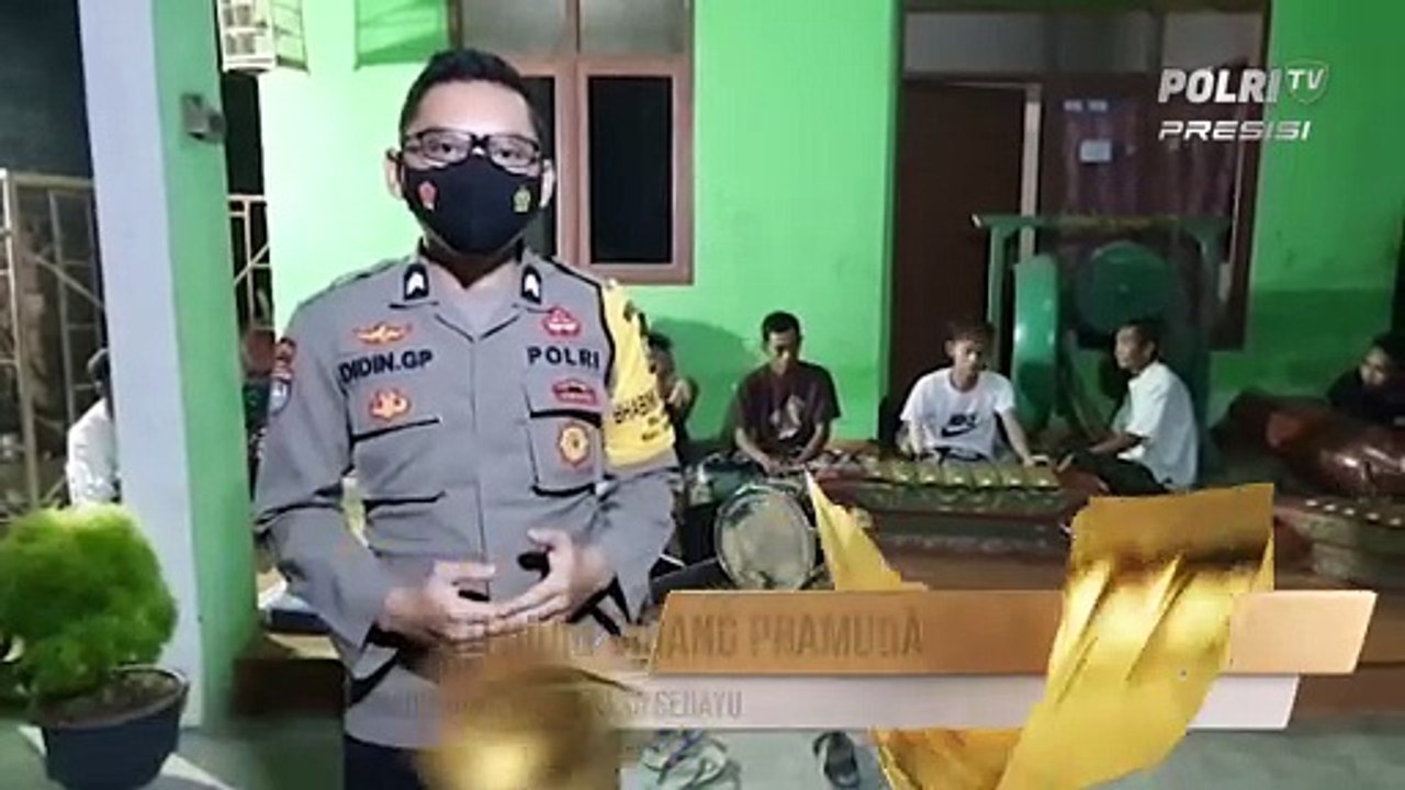 Briptu Didin Girang Pramuda Bhabinkamtibmas Desa Sedayu Polsek Arjosari  Pacitan Jatim