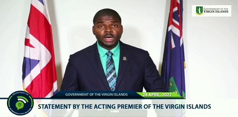 Following news that BVI's premier has been arrested in Miami on drug and money laundering charges, the Acting Premier calls for calm and for Andrew Fahie to be awarded due process in US courts