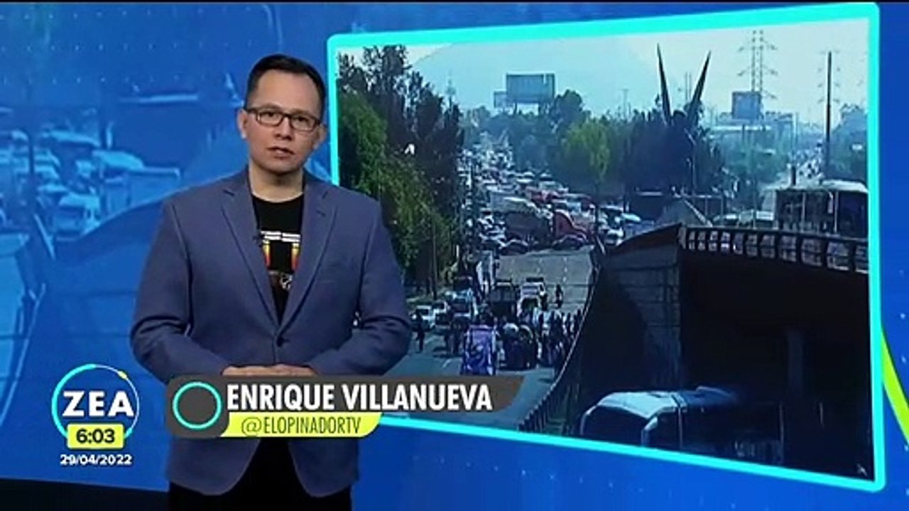 Recicladores bloquean accesos carreteros a la CDMX