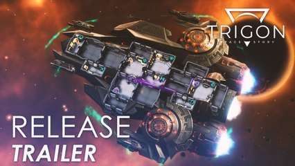 Tráiler de lanzamiento Trigon: Space Story, un roguelike de estrategia y batallas especiales