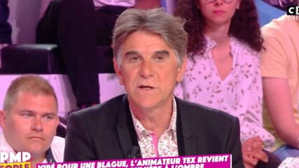 Viré pour une blague, l'animateur Tex alerte : "Méfiez-vous au travail, méfiez-vous à la maison, méfiez-vous partout"