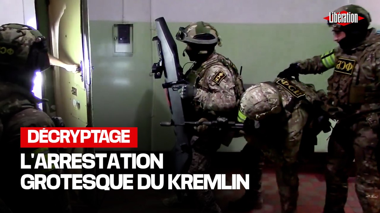 Comment la Russie a mis en scène l’arrestation des terroristes les plus clichés de la planète