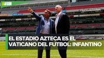 Gianni Infantino destaca el papel de México en el entorno del futbol mundial: 