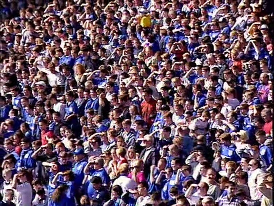 Season 1995-96 - Everton vs Manchester United - 09.09.1995