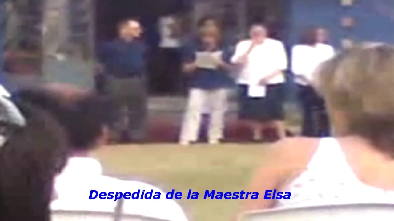 Despedida de la maestra Elsa y 25 años de Jardinera 1985-2010 - Colegio San Javier, Tacuarembó (Uruguay)