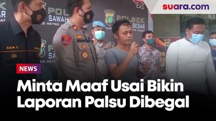 下载视频: Menyesal Bikin Gaduh Usai Bohong Jadi Korban Begal, Ray Anggota PPSU Minta Maaf ke Anak Istri