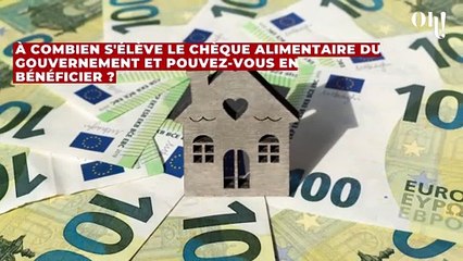 Chèque alimentaire du gouvernement : allez-vous en bénéficier et à combien s'élève-t-il ?