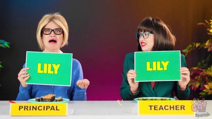 ESTUDIANTES RICO Y POBRE -- Comer hamburguesa de 10 000 USD. Comida cara vs. barata por 123 GO! FOOD