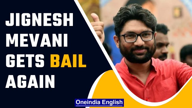 Gujarat MLA Jignesh Mevani gets bail in case of alleged assault on policewoman | Oneindia News