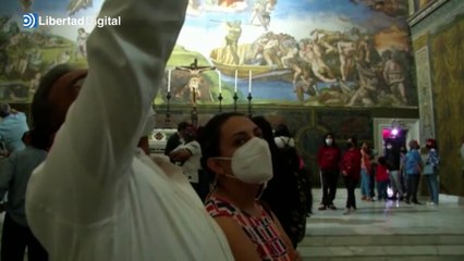 La Ciudad de México recibe una réplica de tamaño natural de la Capilla Sixtina