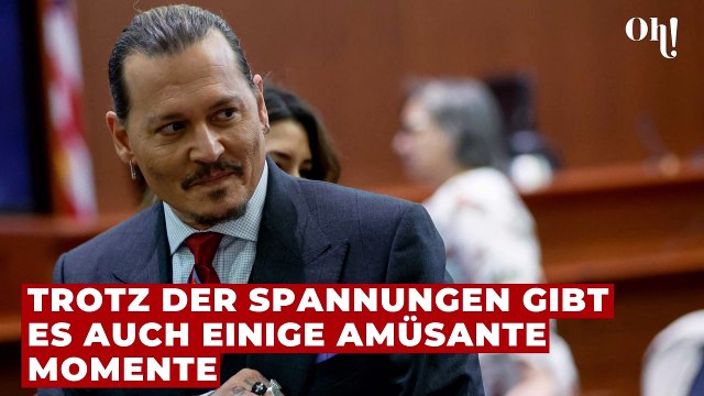 Johnny Depps Prozess gegen Amber Heard: Das sind die bisher lustigsten Momente