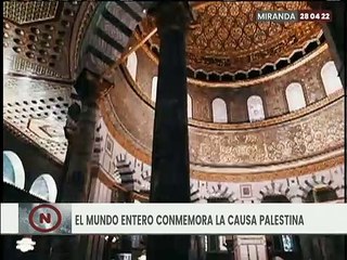 Países de todo el mundo se solidarizan con la causa del pueblo palestino