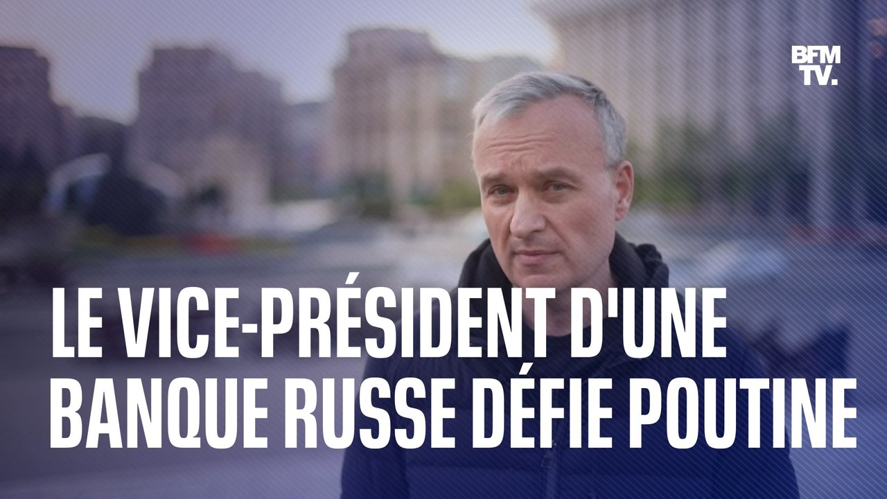 L'ancien vice-président d'une grande banque russe raconte pourquoi il est parti combattre en Ukraine