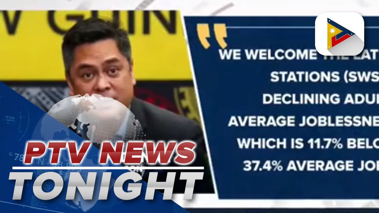 Palace elated over slight decrease in adult joblessness as shown in latest SWS survey