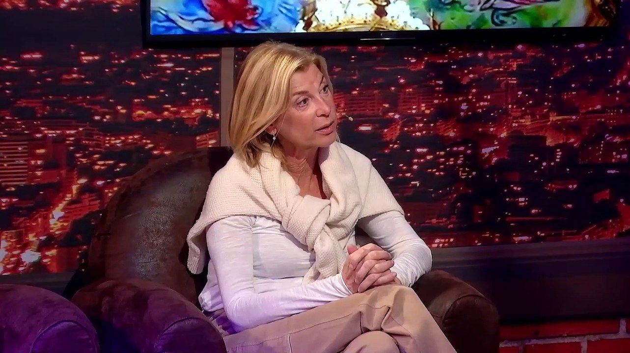 Michèle Laroque invitée de Bruno Guillon dans "Le Bon Dimanche Show"