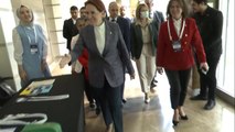 Akşener, 'Kadın Politikalarından Sorumlu İl Başkan Yardımcıları Toplantısı'na Katıldı