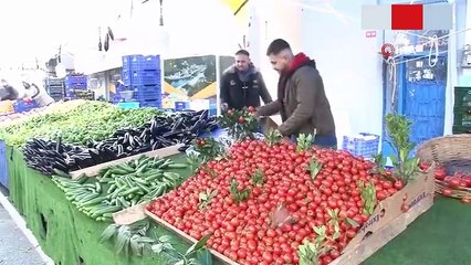 Anadolu'da sebze fiyatları İstanbul'un yarı fiyatına