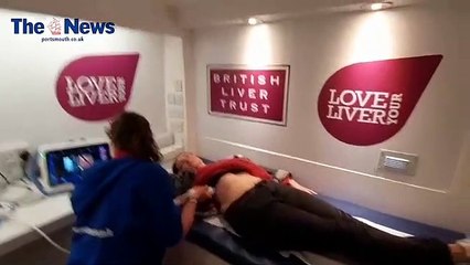 Liver screening at Fratton Park, Portsmouth
