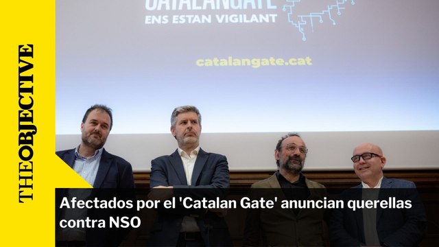 Afectados por el 'Catalan Gate' anuncian querellas contra NSO