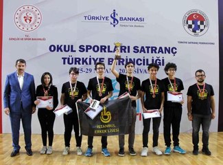 Okul Sporları Satranç Türkiye Birinciliğinde ödüller sahiplerini buldu