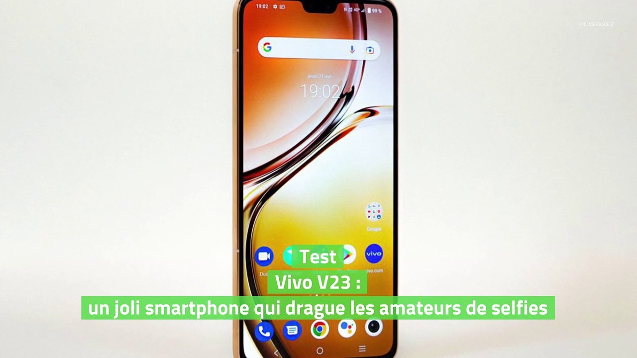Test Vivo V23 : un joli smartphone qui drague les amateurs de selfies
