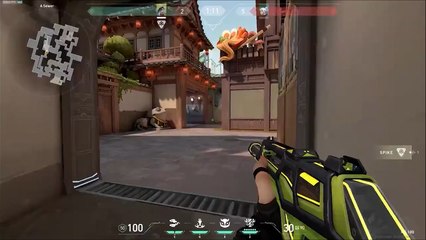 Interacción entre la carcel de Fade y el dash de Jett (Valorant)