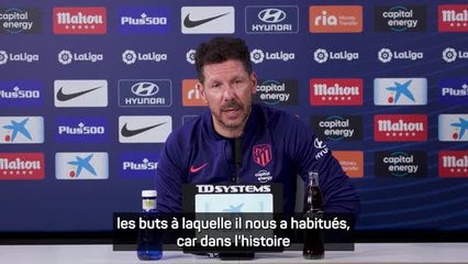 Atl. Madrid - Simeone : “Griezmann doit retrouver de la confiance"