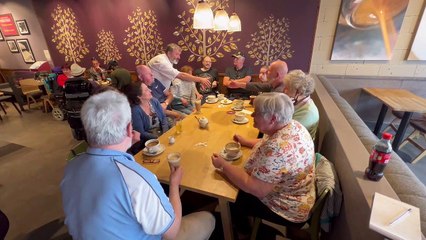 North End neighbours met for the first time after online friendship spanning years