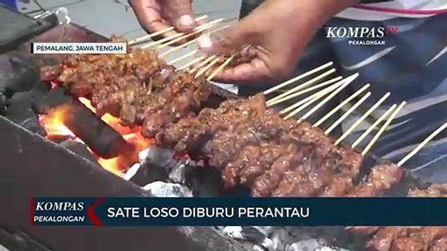 Sate Loso Khas Pemalang Diburu Pecinta Kuliner