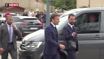 Emmanuel Macron en déplacement dans les Hautes-Pyrénées