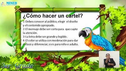 Lengua y Literatura de 3er Grado (30 y 1 de mayo)
