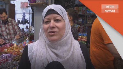 Menjelang Syawal | Penduduk Gaza terhimpit tekanan ekonomi