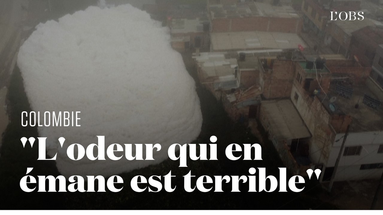 Quand de la mousse toxique envahit une ville située aux portes de Bogota