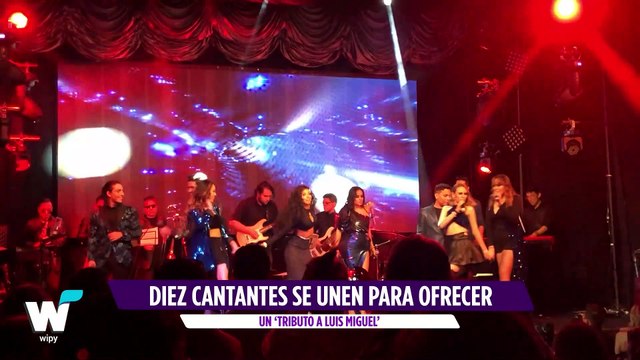 DIEZ CANTANTES SE UNEN PARA OFRECER UN ‘TRIBUTO A LUIS MIGUEL’