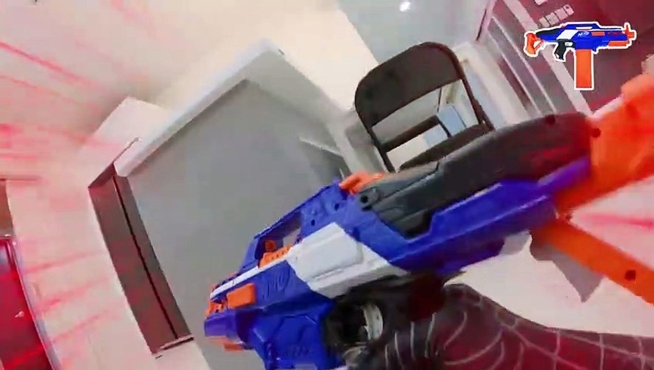 Spider Man vs Bad Guy 2022 Nerf War (Venom First Person Shooter)