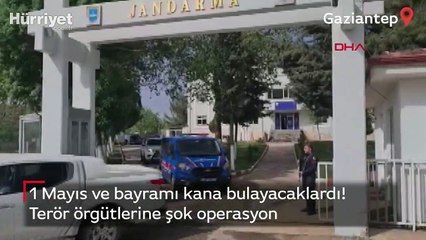 1 Mayıs ve bayramı kana bulayacaklardı! Terör örgütlerine şok operasyon