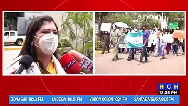 ¡Por pagos y nombramientos! Médicos hondureños exigen audiencia directa con la presidenta Castro