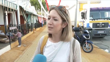 Todo a punto para que dé comienzo la Feria de Abril