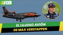 Verstappen: así es el lujoso avión del neerlandés que le costó 12 millones de euros