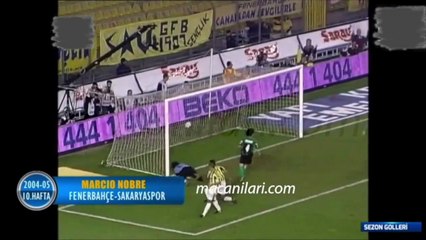 Fenerbahçe 6-0 Sakaryaspor [HD] 24.10.2004 - 2004-2005 Turkish Super League Matchday 10