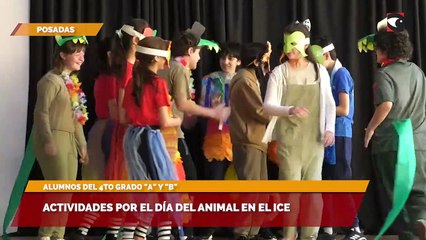 Actividades por el día del animal en el ICE