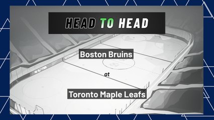 Boston Bruins At Toronto Maple Leafs: First Period Moneyline, April 29, 2022