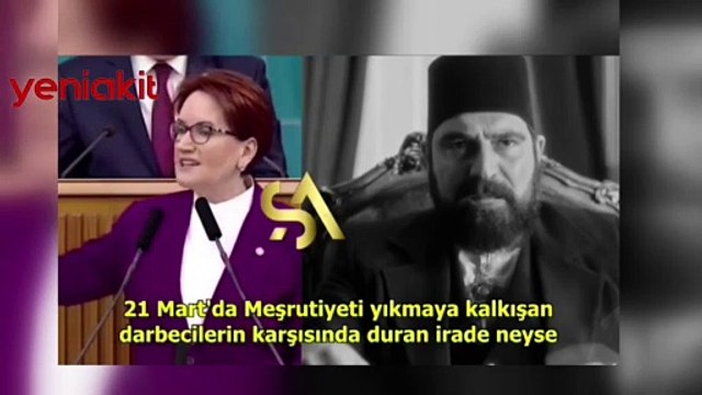 Meral Akşener'e Payitaht Abdulhamid ile bomba cevap!