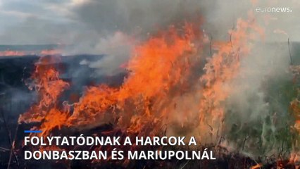 Súlyos harcok dúltak pénteken is Kelet-Ukrajnában