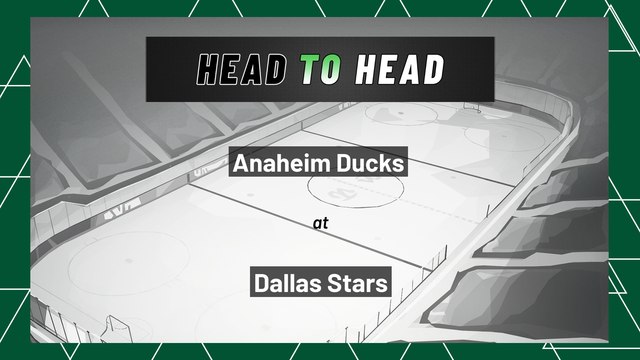 Anaheim Ducks At Dallas Stars: Moneyline, April 29, 2022