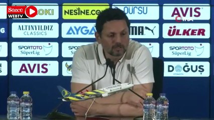 Erol Bulut: “İki takım da iyi bir futbol sergiledi”